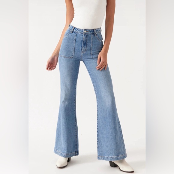 Rolla’s East Coast flair denim 30 - Picture 2 of 5